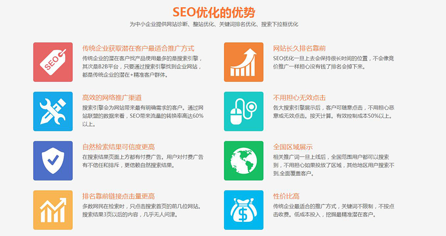 网站SEO优化优势